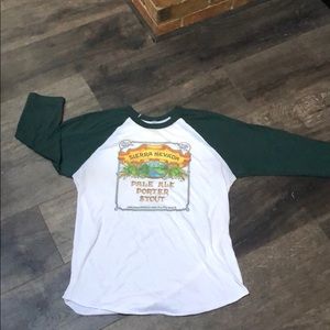 Baseball sleeve T-shirt